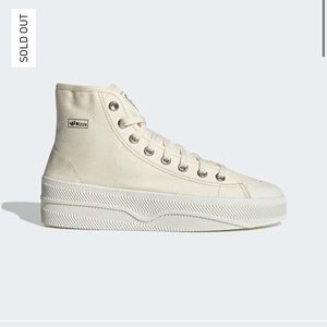 Adidas Nizza 2 All White Mens 7.5